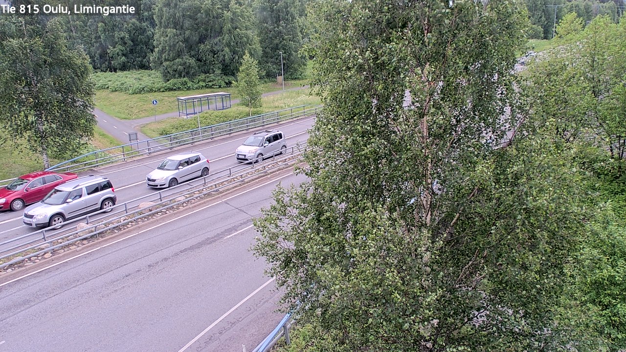 Weather Camera Image Väg 815 Oleåborg, Limingantie, Oulu, Pohjois-Pohjanmaa