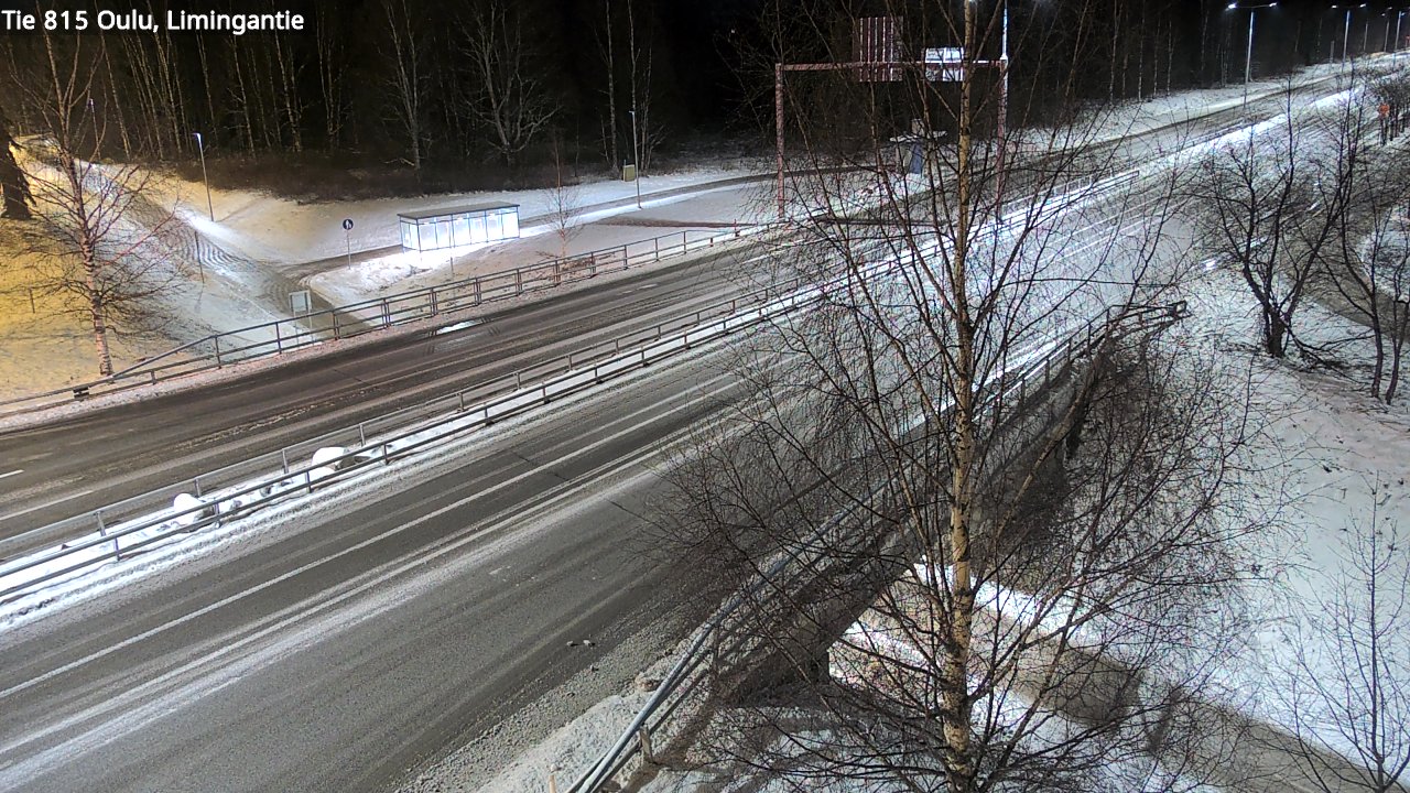 Weather Camera Image Road 815 Oulu, Limingantie, Oulu, Pohjois-Pohjanmaa