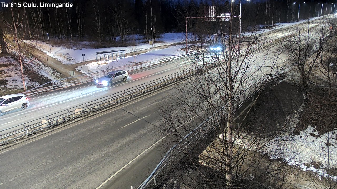 Weather Camera Image Road 815 Oulu, Limingantie, Oulu, Pohjois-Pohjanmaa