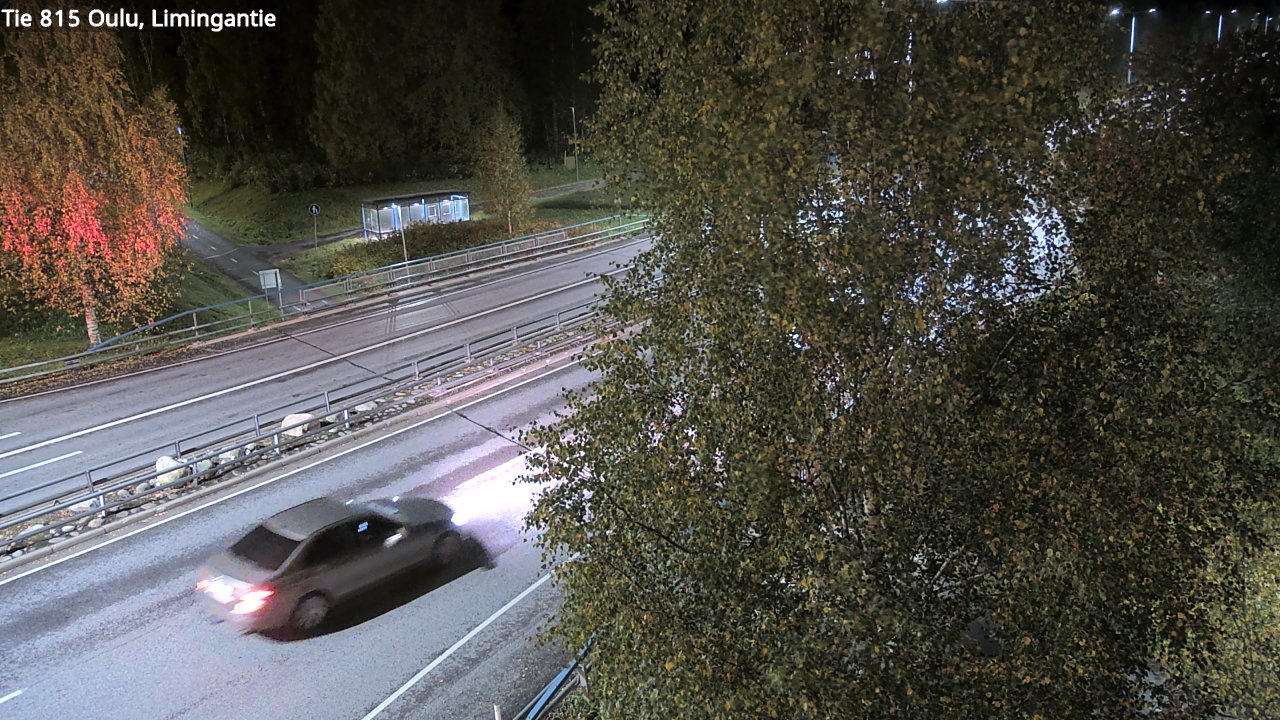 Weather Camera Image Väg 815 Oleåborg, Limingantie, Oulu, Pohjois-Pohjanmaa