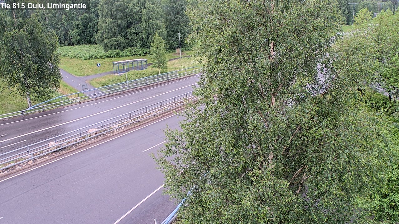 Weather Camera Image Väg 815 Oleåborg, Limingantie, Oulu, Pohjois-Pohjanmaa