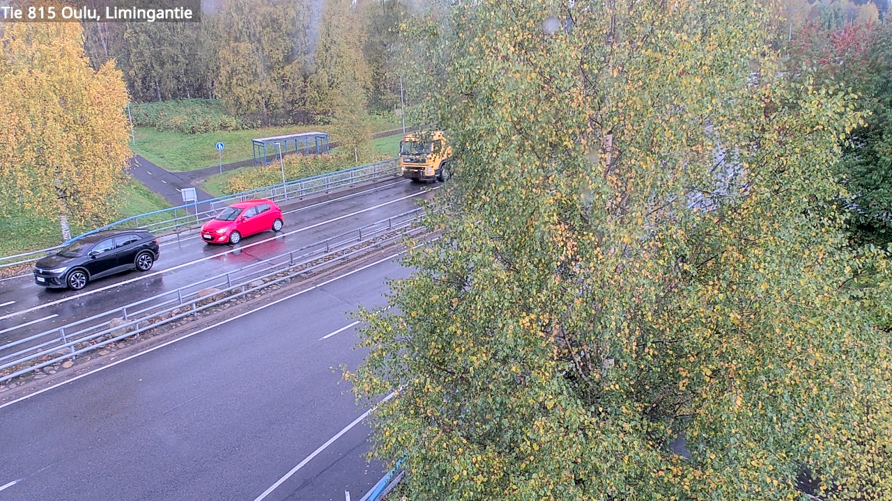 Weather Camera Image Väg 815 Oleåborg, Limingantie, Oulu, Pohjois-Pohjanmaa