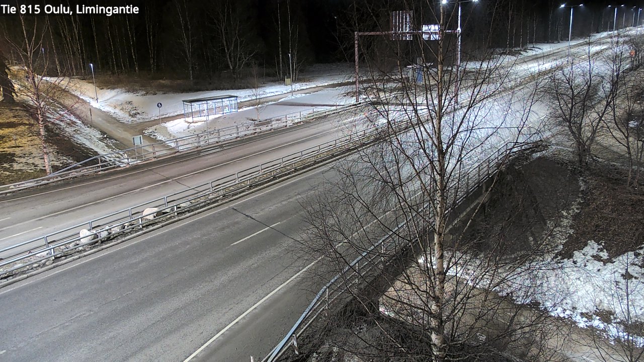 Weather Camera Image Road 815 Oulu, Limingantie, Oulu, Pohjois-Pohjanmaa