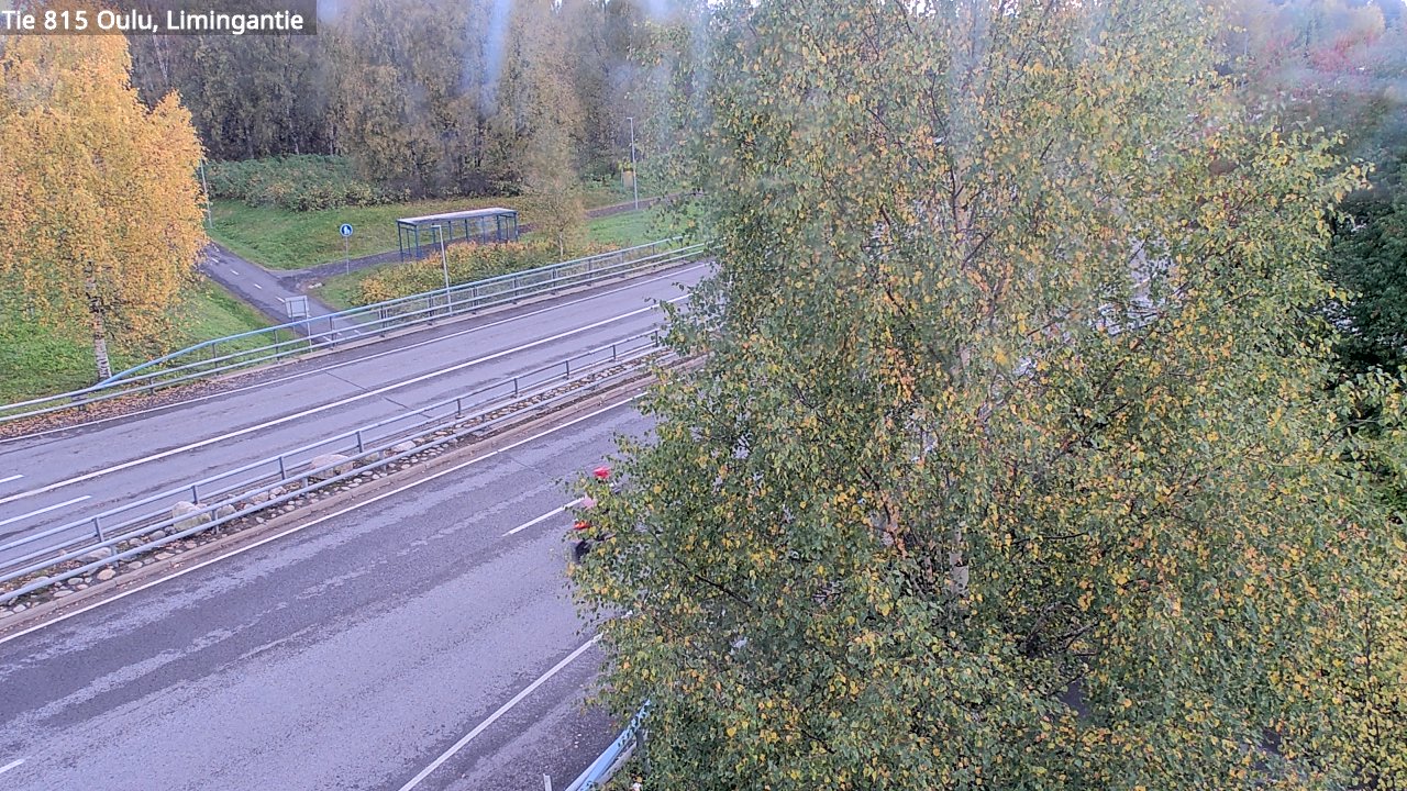 Weather Camera Image Väg 815 Oleåborg, Limingantie, Oulu, Pohjois-Pohjanmaa