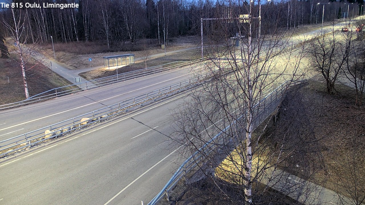 Weather Camera Image Road 815 Oulu, Limingantie, Oulu, Pohjois-Pohjanmaa
