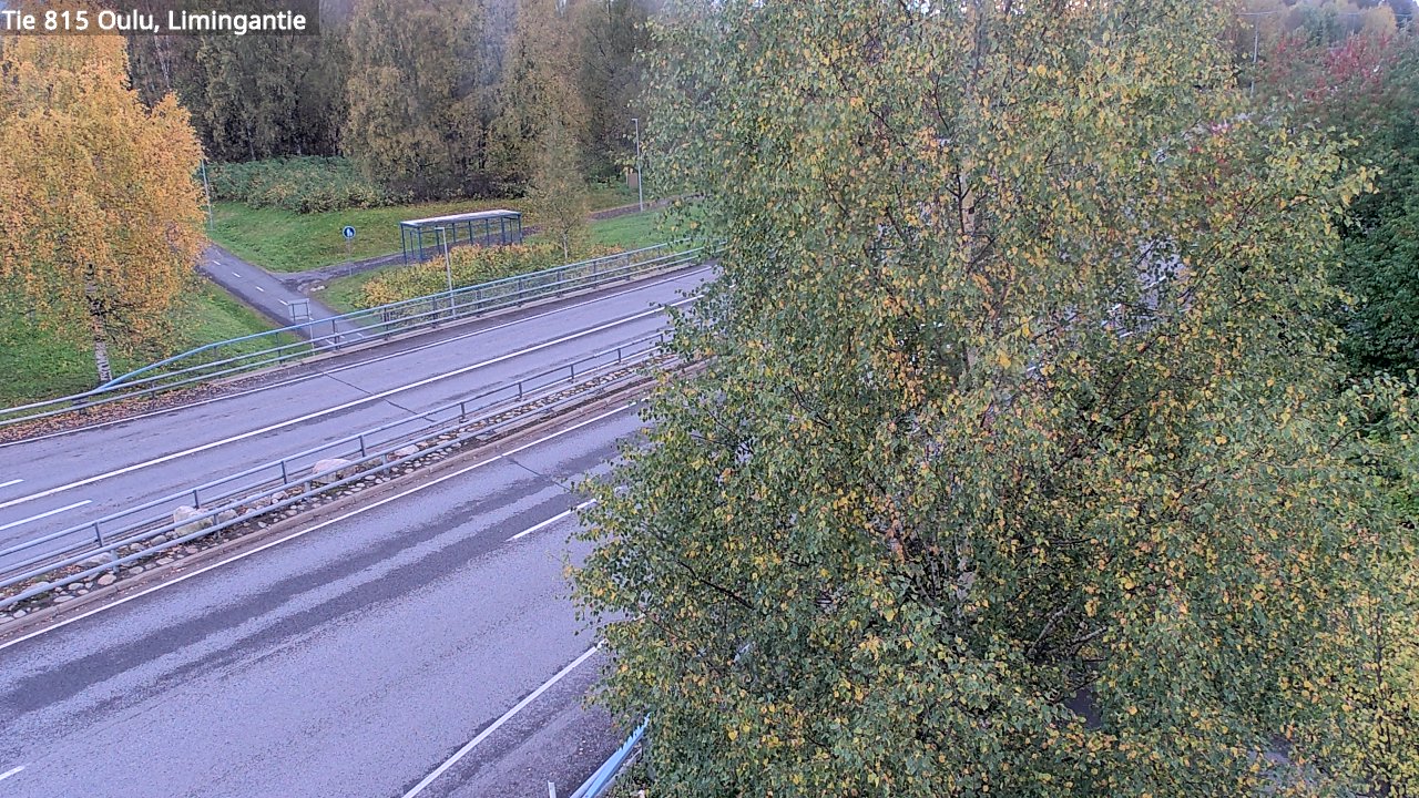Weather Camera Image Väg 815 Oleåborg, Limingantie, Oulu, Pohjois-Pohjanmaa