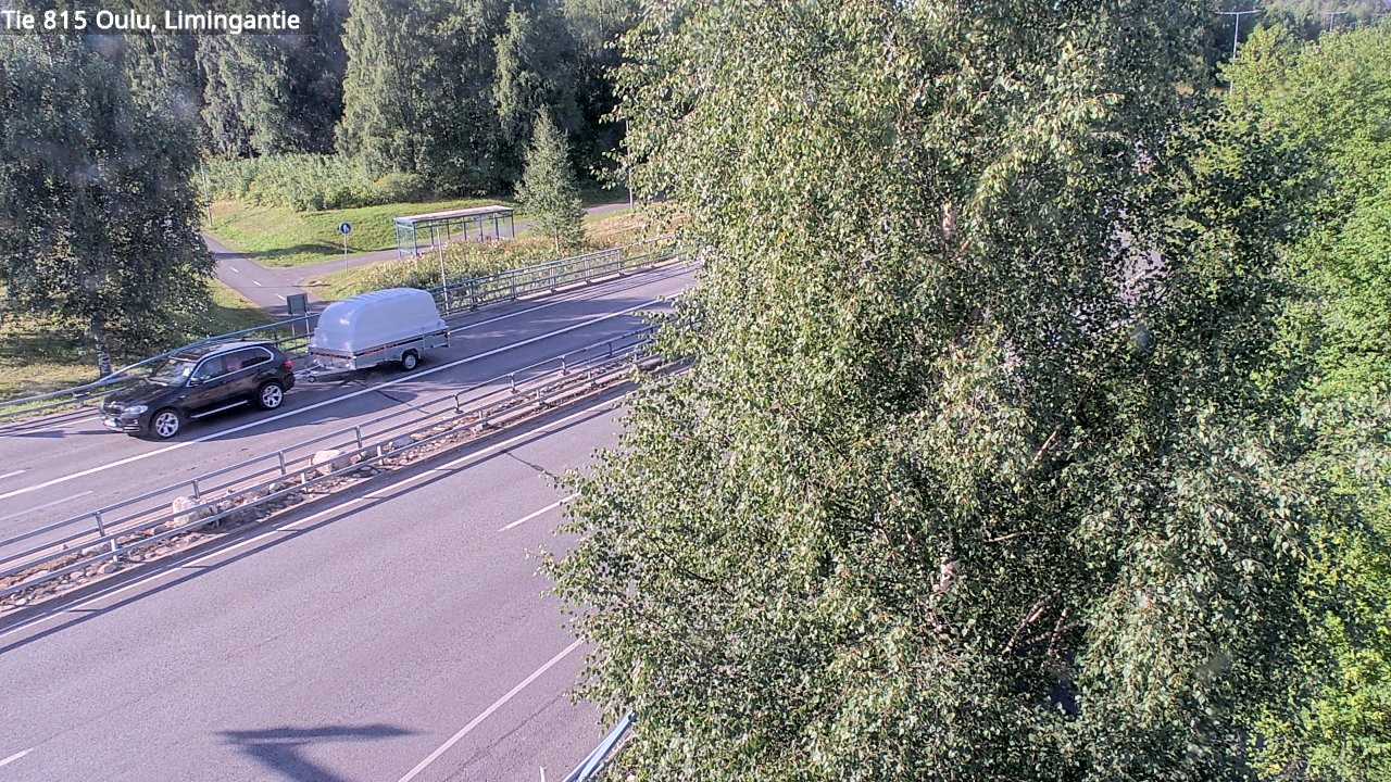 Weather Camera Image Road 815 Oulu, Limingantie, Oulu, Pohjois-Pohjanmaa