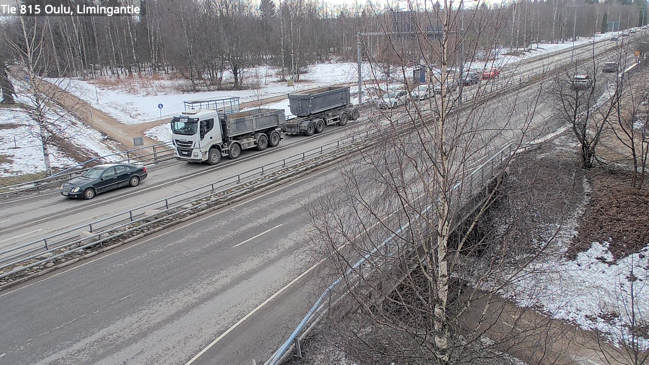 Weather Camera Image Road 815 Oulu, Limingantie, Oulu, Pohjois-Pohjanmaa