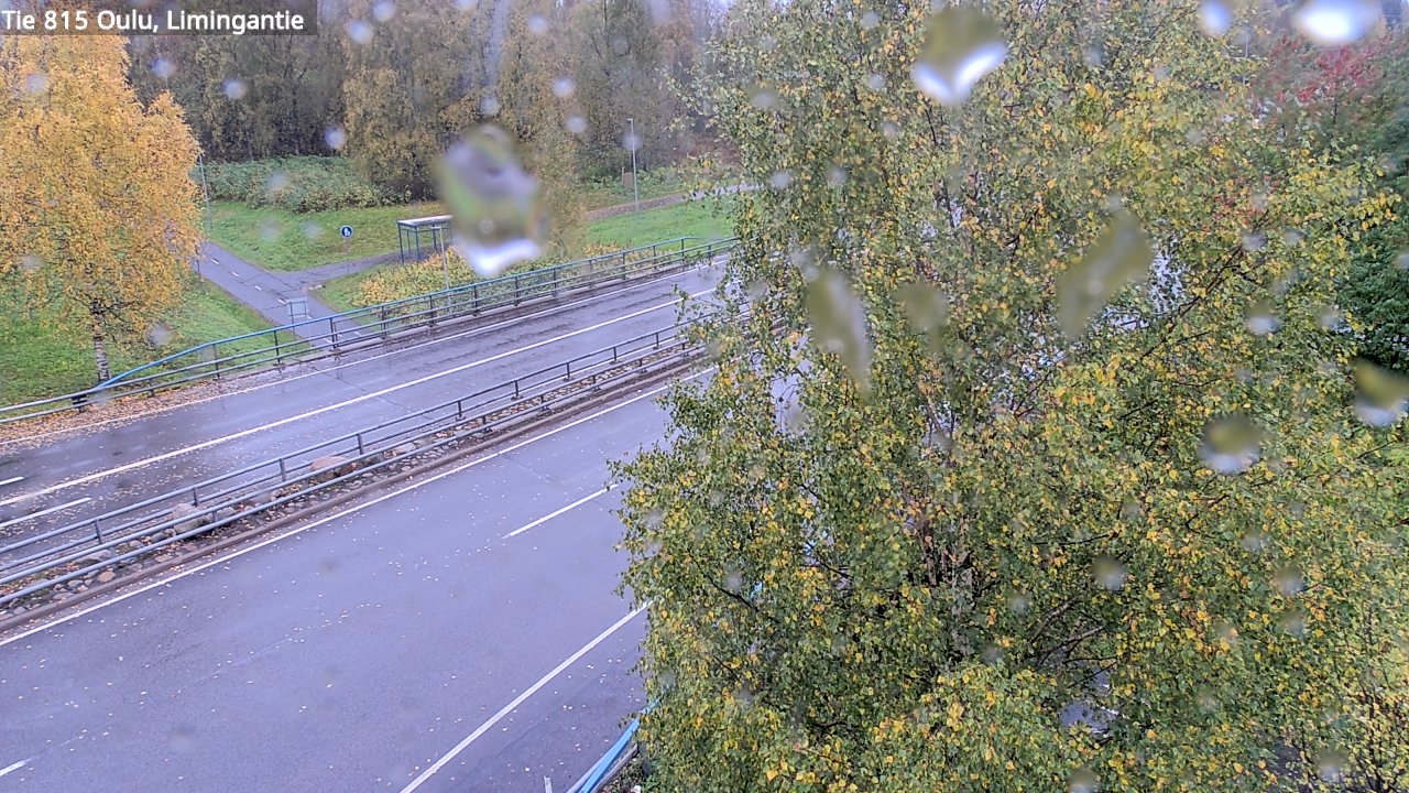 Weather Camera Image Väg 815 Oleåborg, Limingantie, Oulu, Pohjois-Pohjanmaa