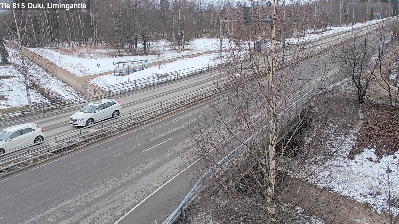 Weather Camera Image Väg 815 Oleåborg, Limingantie, Oulu, Pohjois-Pohjanmaa