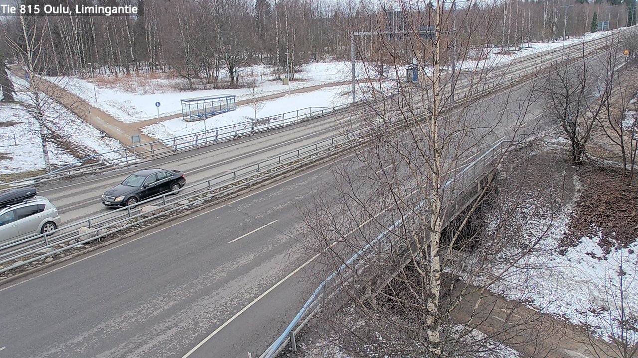 Weather Camera Image Väg 815 Oleåborg, Limingantie, Oulu, Pohjois-Pohjanmaa