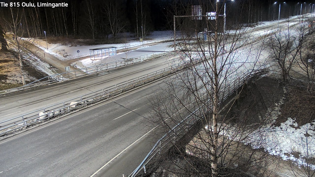 Weather Camera Image Road 815 Oulu, Limingantie, Oulu, Pohjois-Pohjanmaa