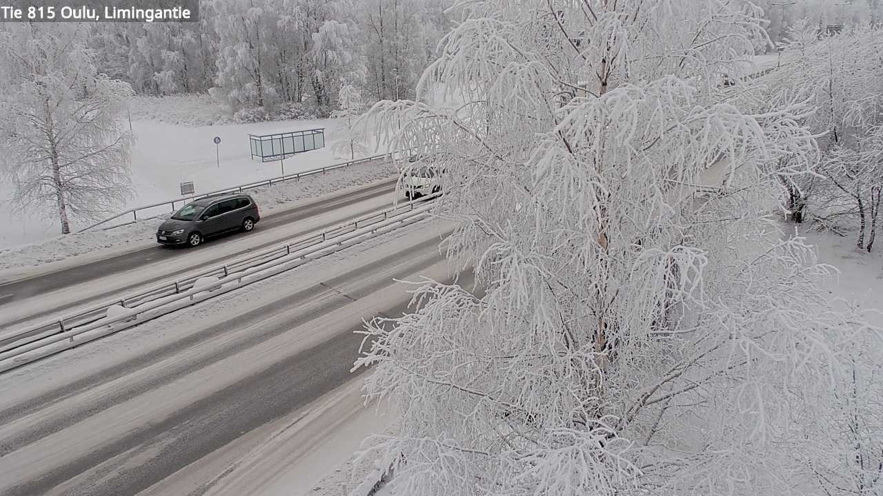 Weather Camera Image Road 815 Oulu, Limingantie, Oulu, Pohjois-Pohjanmaa