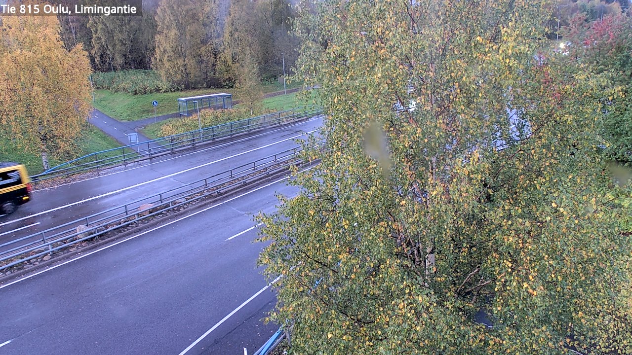 Weather Camera Image Väg 815 Oleåborg, Limingantie, Oulu, Pohjois-Pohjanmaa