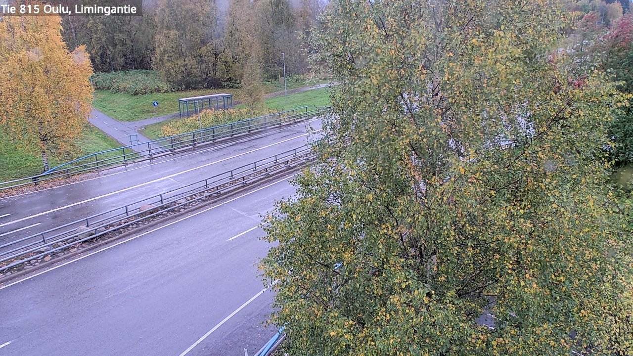 Weather Camera Image Väg 815 Oleåborg, Limingantie, Oulu, Pohjois-Pohjanmaa