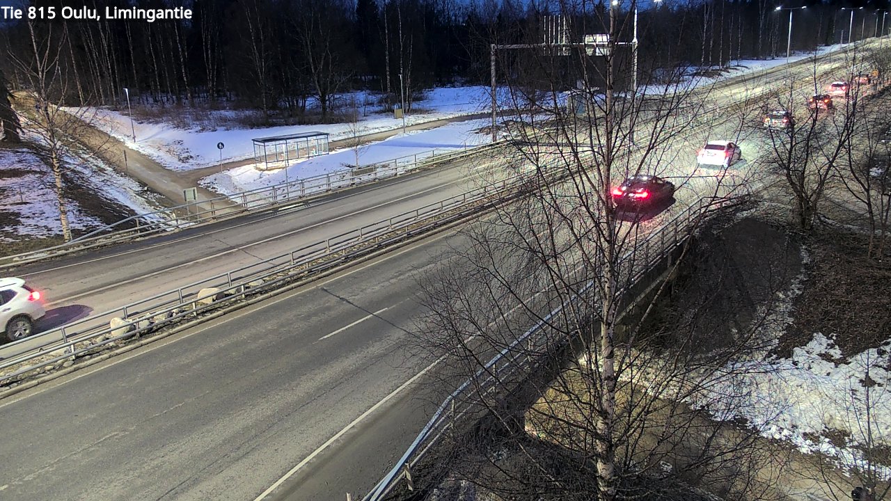 Weather Camera Image Road 815 Oulu, Limingantie, Oulu, Pohjois-Pohjanmaa