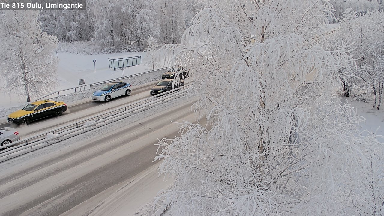 Weather Camera Image Road 815 Oulu, Limingantie, Oulu, Pohjois-Pohjanmaa