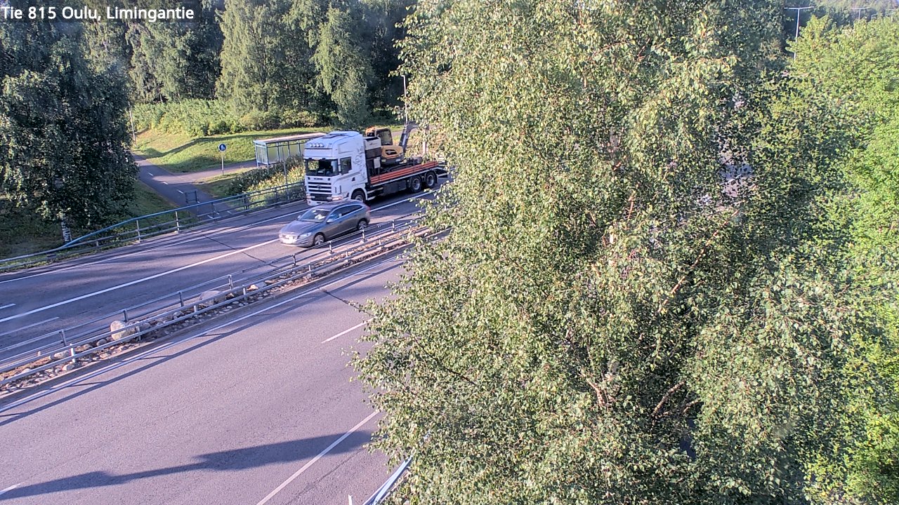 Weather Camera Image Road 815 Oulu, Limingantie, Oulu, Pohjois-Pohjanmaa