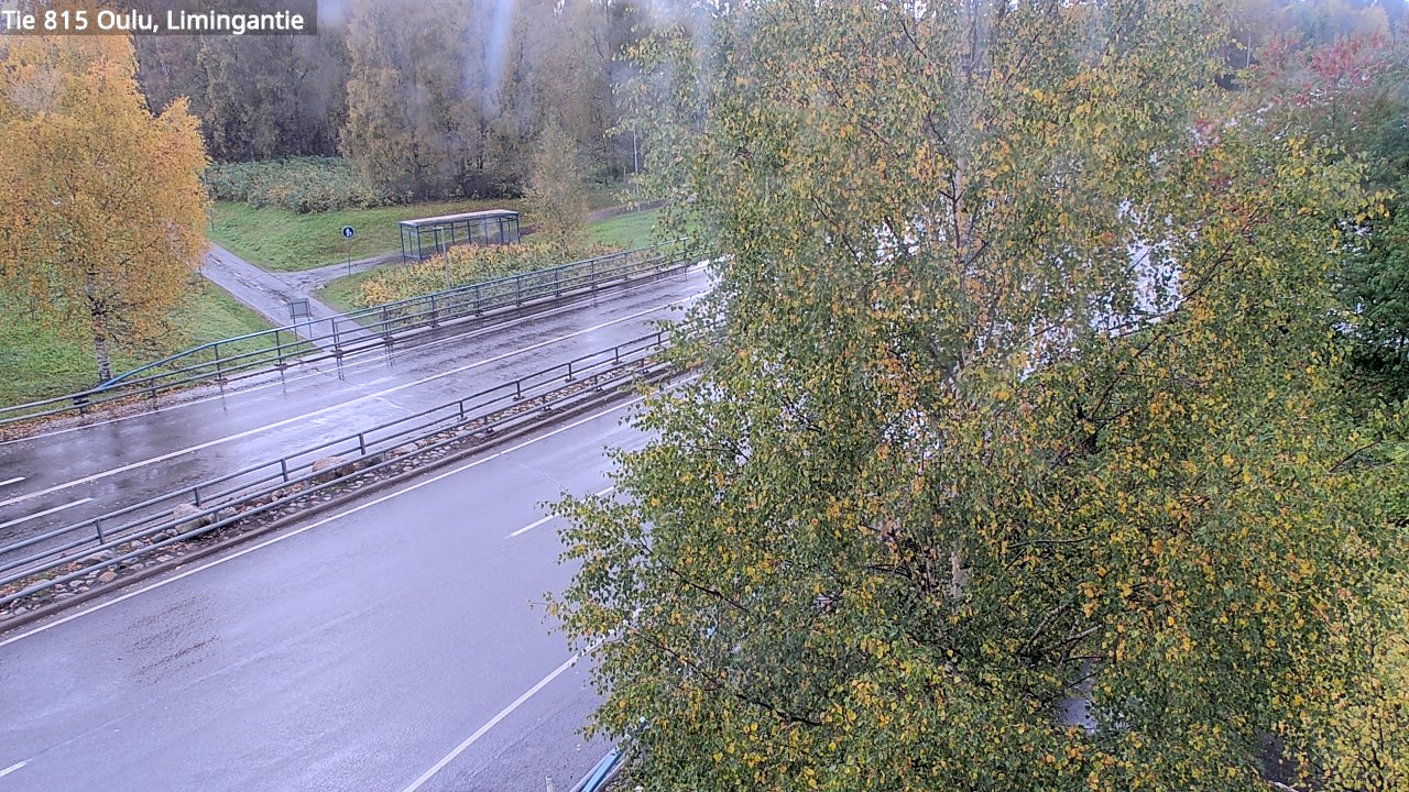 Weather Camera Image Väg 815 Oleåborg, Limingantie, Oulu, Pohjois-Pohjanmaa