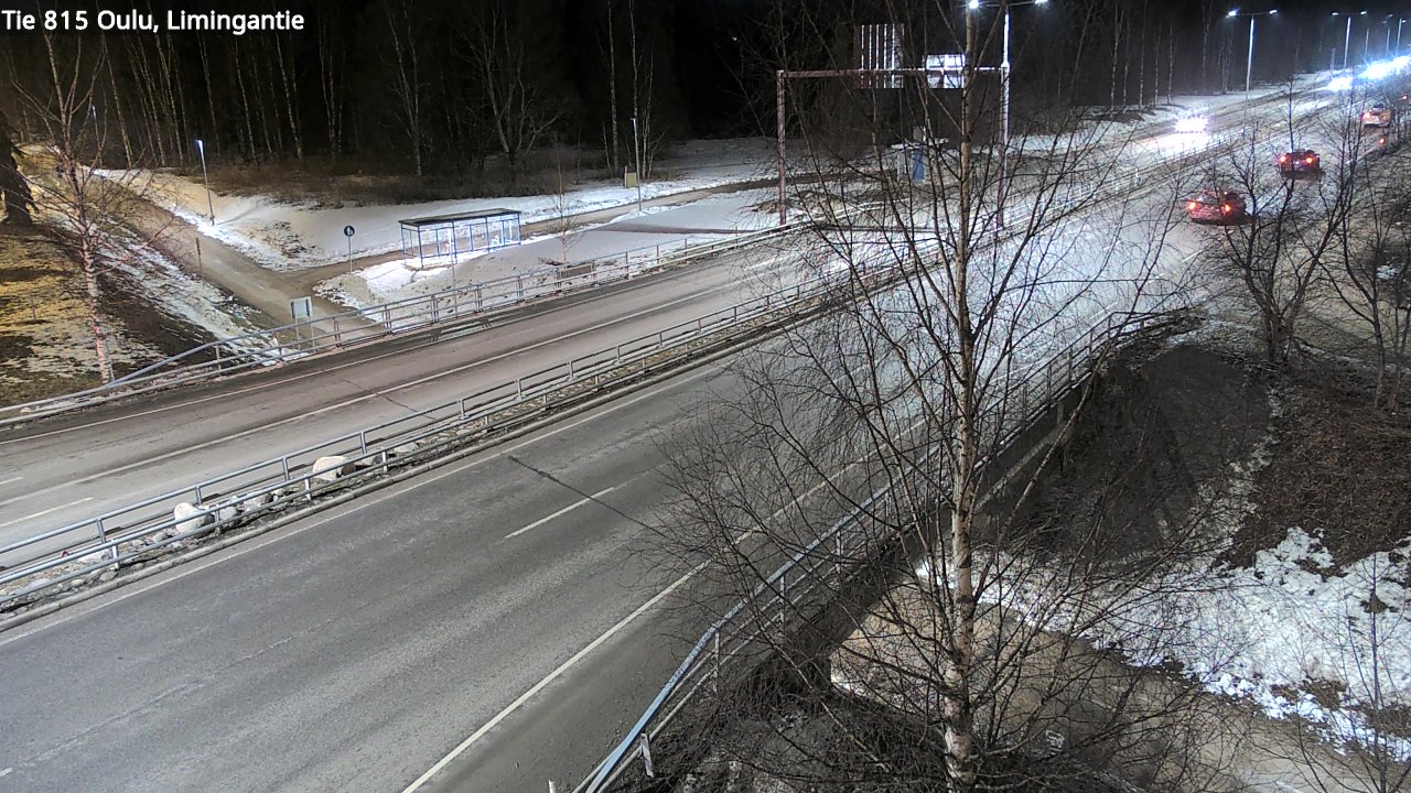 Weather Camera Image Road 815 Oulu, Limingantie, Oulu, Pohjois-Pohjanmaa
