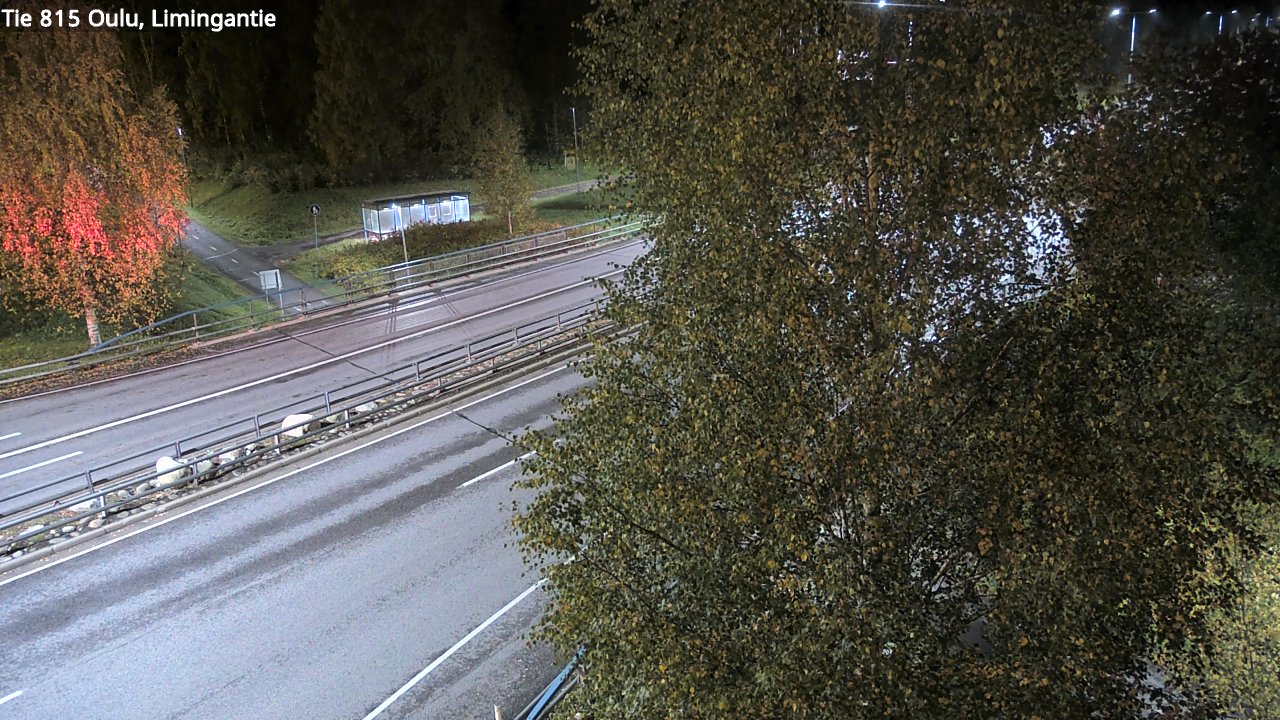 Weather Camera Image Väg 815 Oleåborg, Limingantie, Oulu, Pohjois-Pohjanmaa