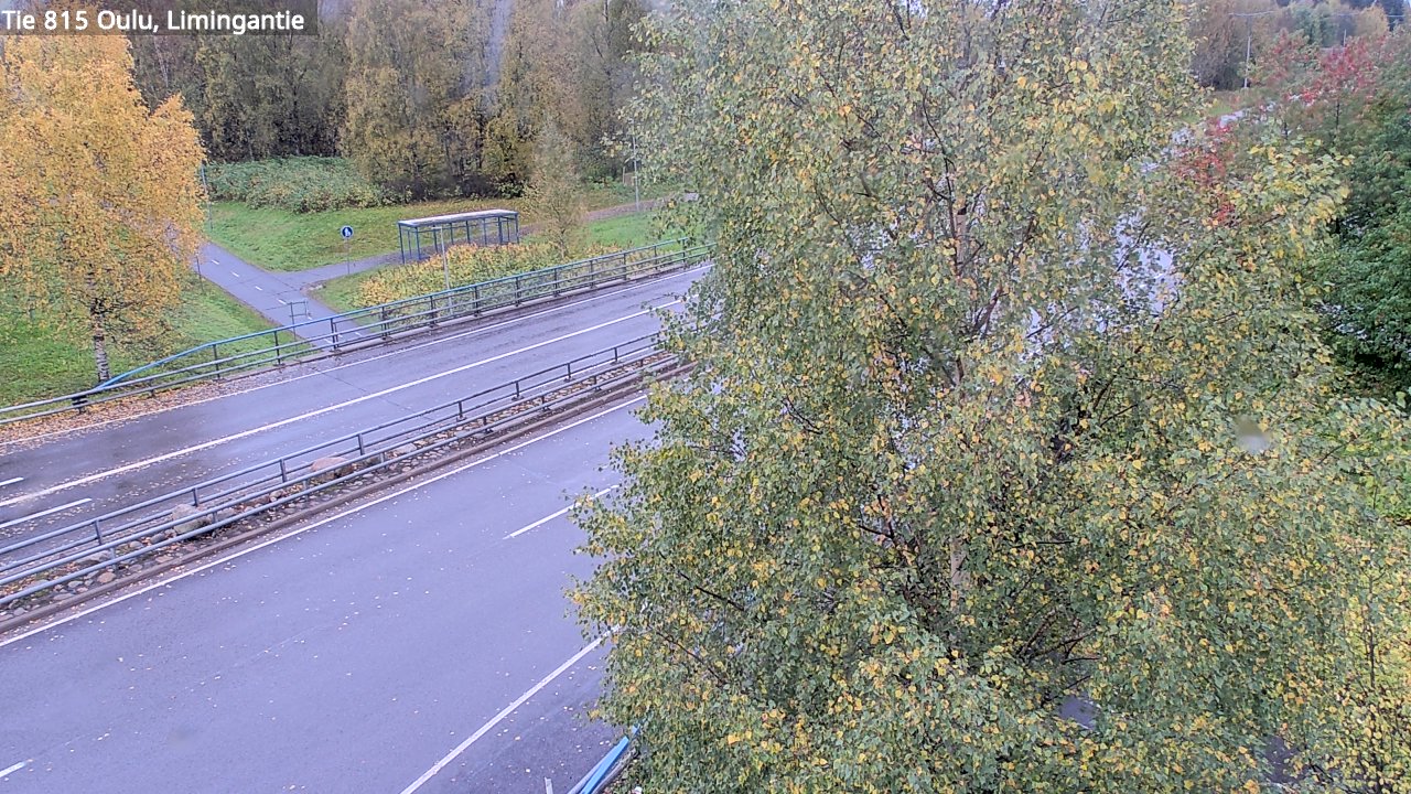 Weather Camera Image Väg 815 Oleåborg, Limingantie, Oulu, Pohjois-Pohjanmaa