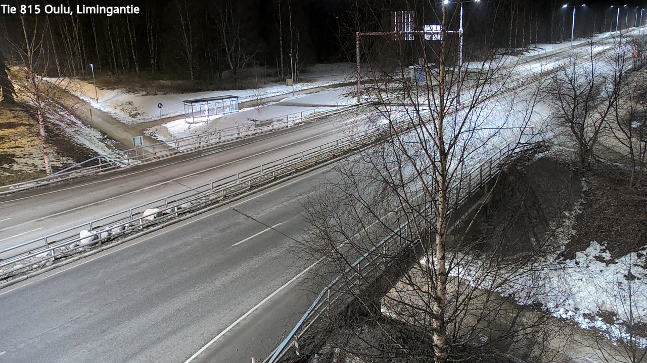 Weather Camera Image Road 815 Oulu, Limingantie, Oulu, Pohjois-Pohjanmaa