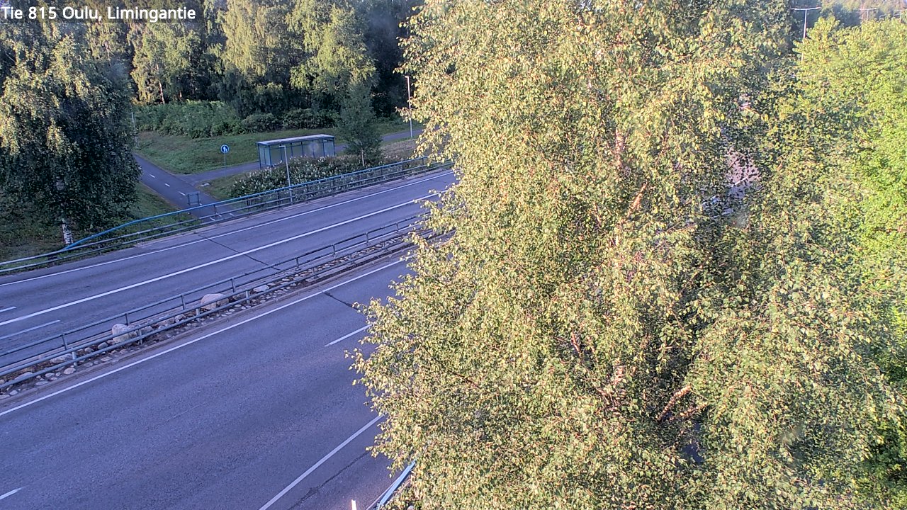 Weather Camera Image Road 815 Oulu, Limingantie, Oulu, Pohjois-Pohjanmaa