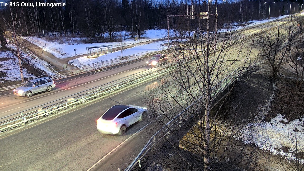 Weather Camera Image Road 815 Oulu, Limingantie, Oulu, Pohjois-Pohjanmaa