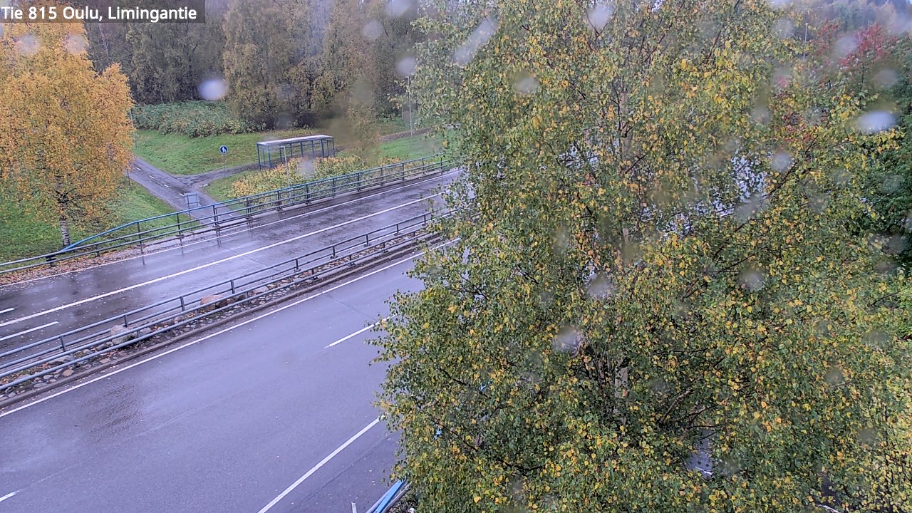Weather Camera Image Väg 815 Oleåborg, Limingantie, Oulu, Pohjois-Pohjanmaa