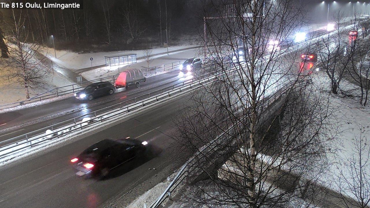 Weather Camera Image Road 815 Oulu, Limingantie, Oulu, Pohjois-Pohjanmaa