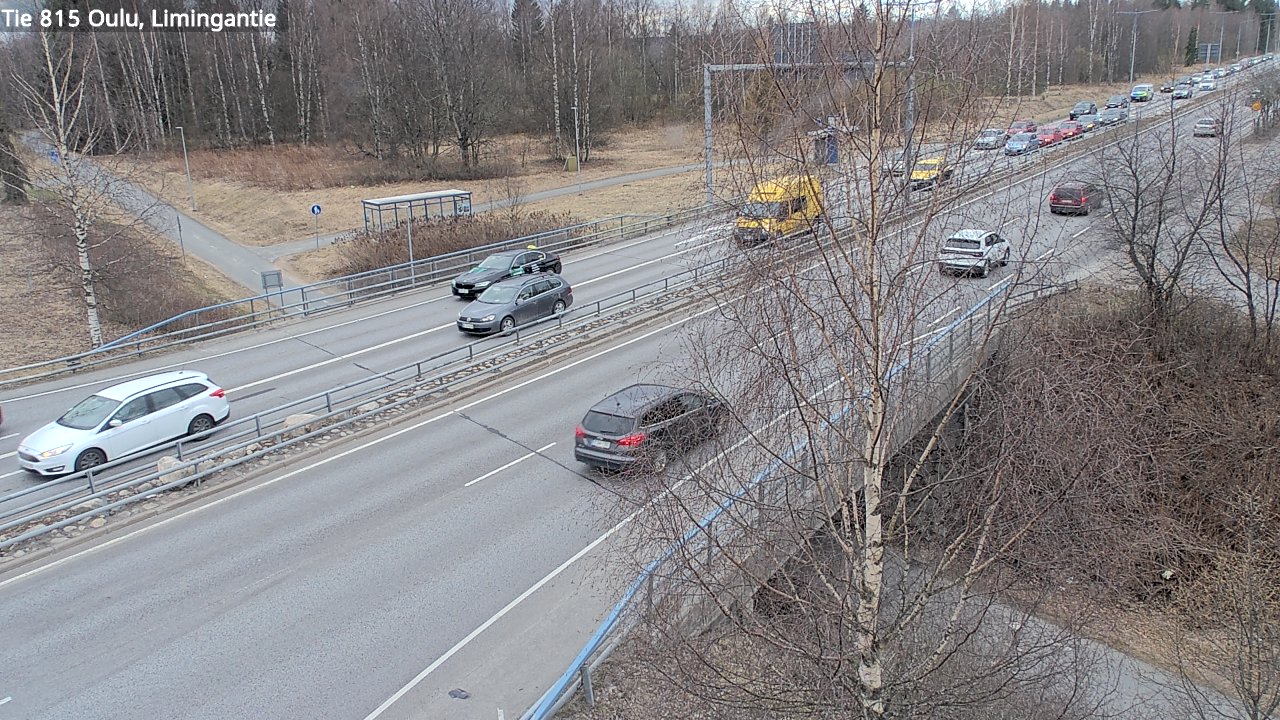 Kelikamerat Kuva Tie 815 Oulu, Limingantie, Oulu, Pohjois-Pohjanmaa