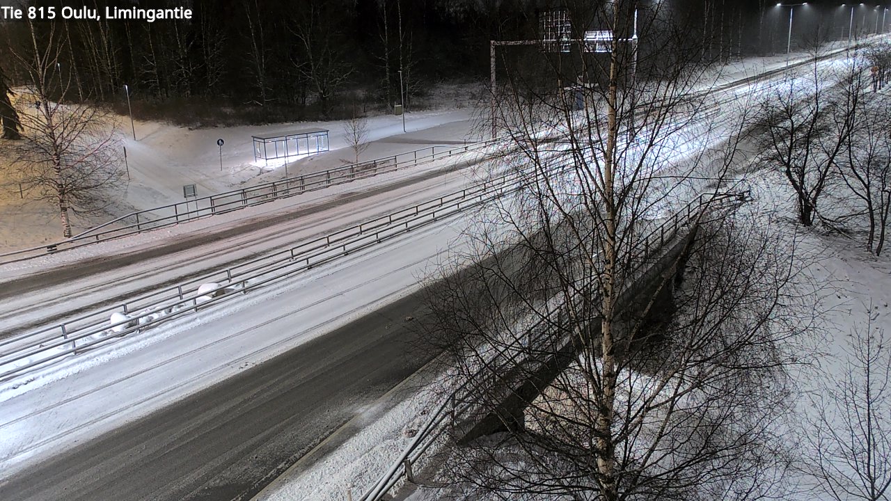Kelikamerat Kuva Tie 815 Oulu, Limingantie, Oulu, Pohjois-Pohjanmaa