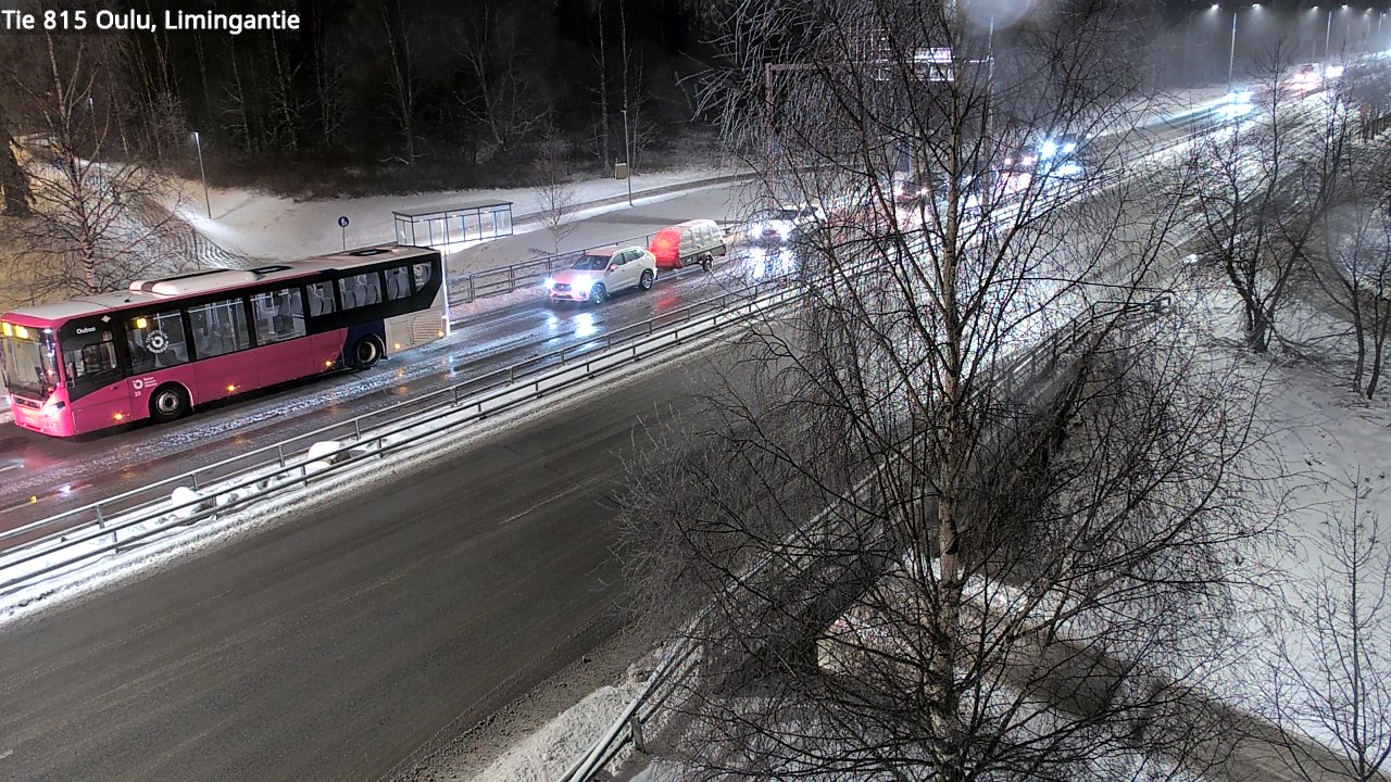 Weather Camera Image Road 815 Oulu, Limingantie, Oulu, Pohjois-Pohjanmaa