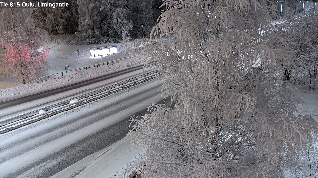 Weather Camera Image Road 815 Oulu, Limingantie, Oulu, Pohjois-Pohjanmaa