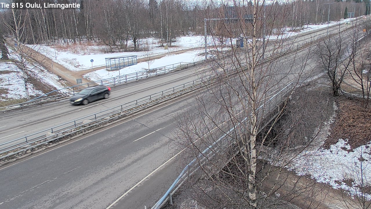 Weather Camera Image Road 815 Oulu, Limingantie, Oulu, Pohjois-Pohjanmaa
