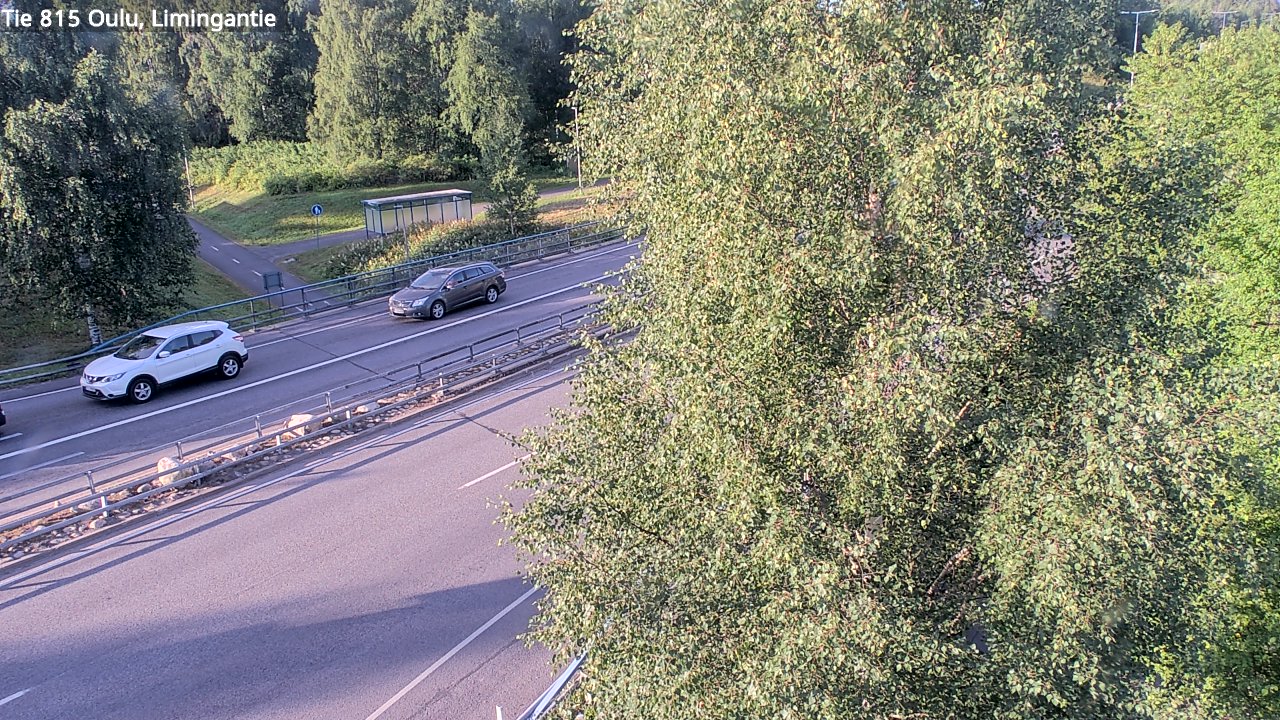 Weather Camera Image Road 815 Oulu, Limingantie, Oulu, Pohjois-Pohjanmaa