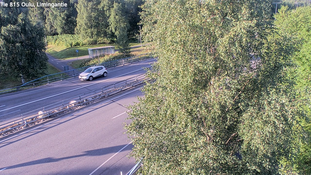 Weather Camera Image Road 815 Oulu, Limingantie, Oulu, Pohjois-Pohjanmaa