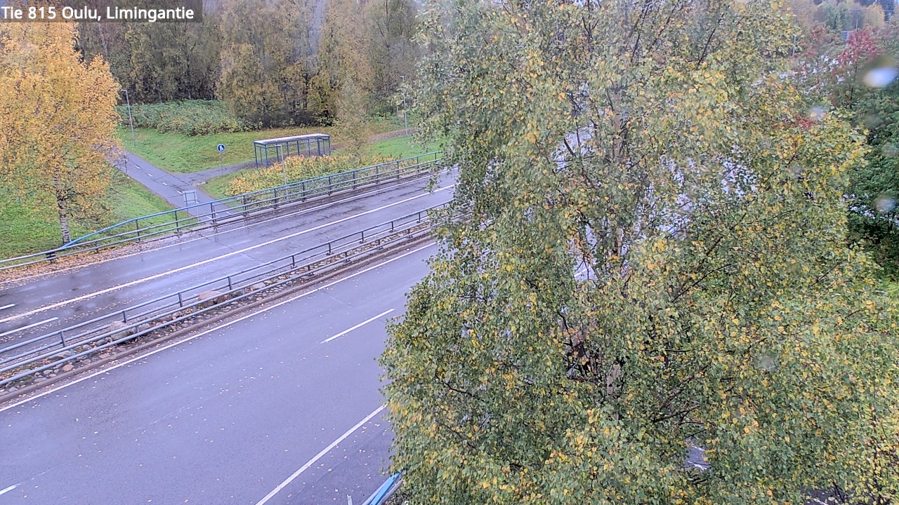 Weather Camera Image Väg 815 Oleåborg, Limingantie, Oulu, Pohjois-Pohjanmaa