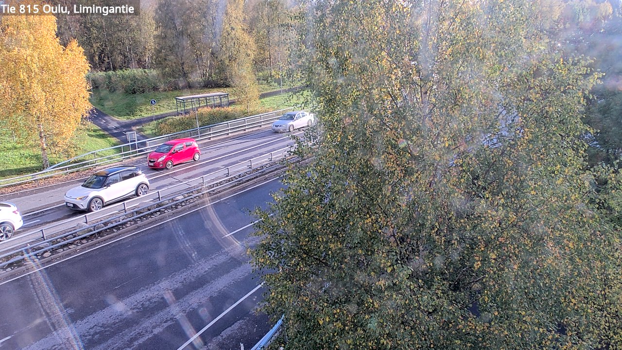 Weather Camera Image Väg 815 Oleåborg, Limingantie, Oulu, Pohjois-Pohjanmaa