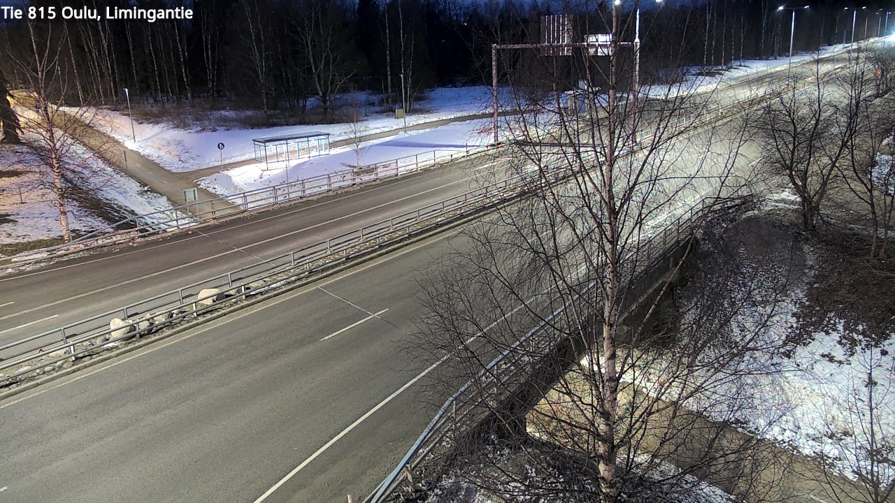 Kelikamerat Kuva Tie 815 Oulu, Limingantie, Oulu, Pohjois-Pohjanmaa
