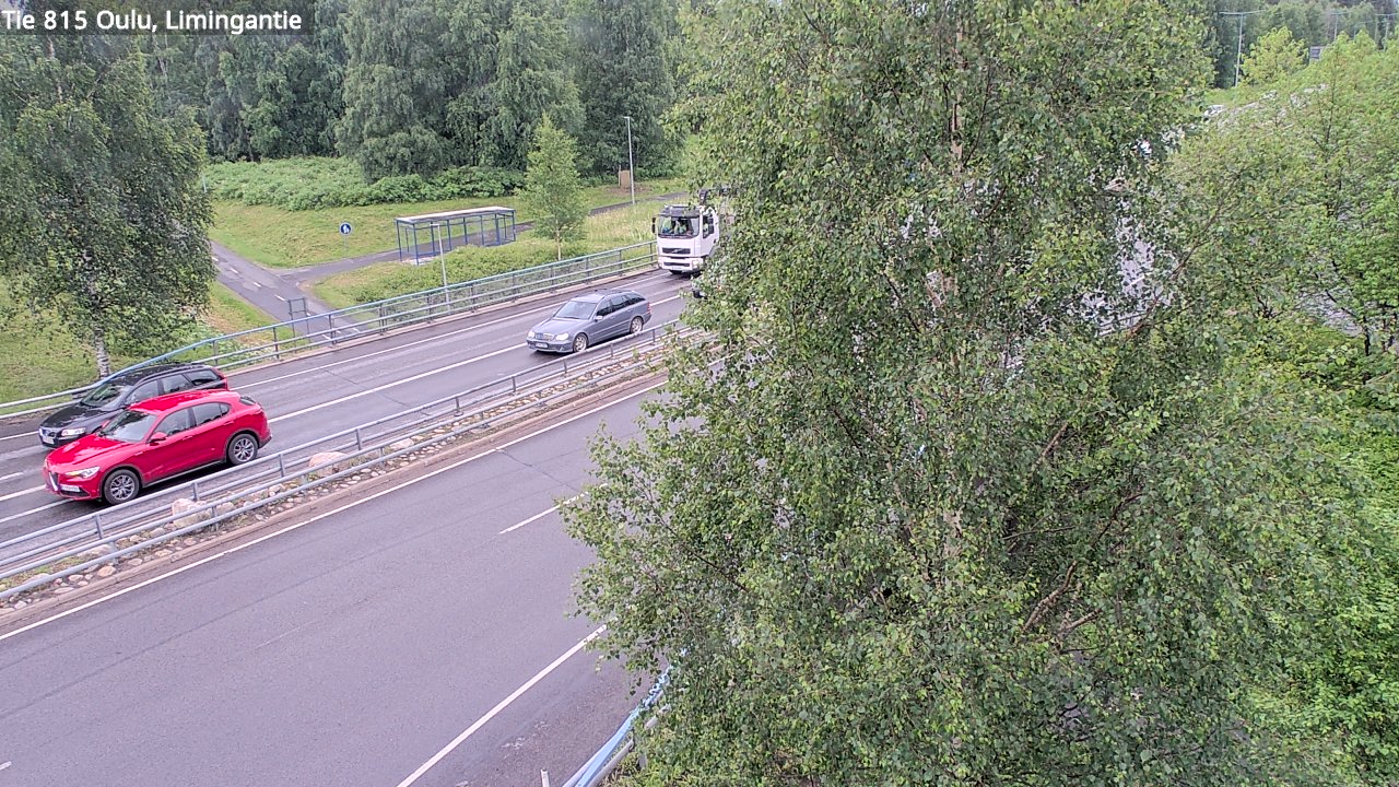 Weather Camera Image Väg 815 Oleåborg, Limingantie, Oulu, Pohjois-Pohjanmaa