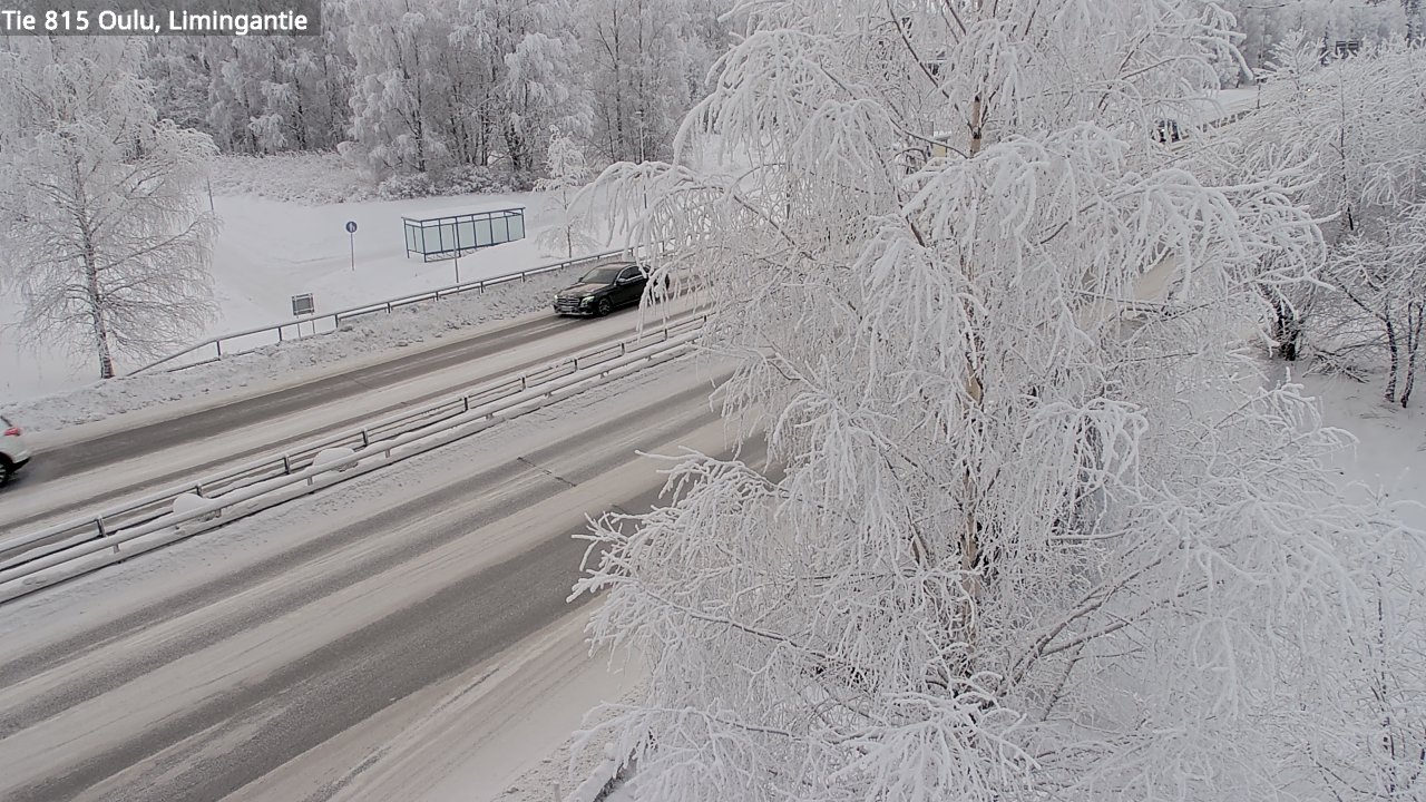 Weather Camera Image Road 815 Oulu, Limingantie, Oulu, Pohjois-Pohjanmaa