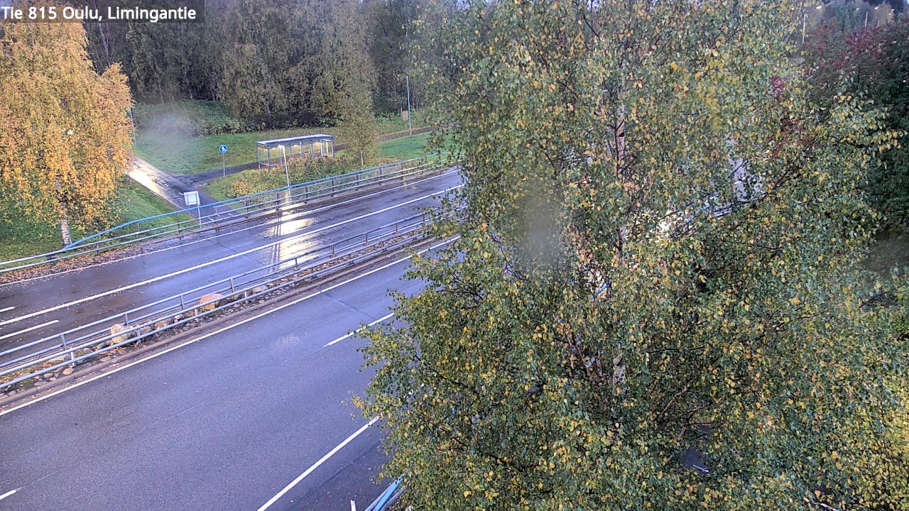 Weather Camera Image Väg 815 Oleåborg, Limingantie, Oulu, Pohjois-Pohjanmaa