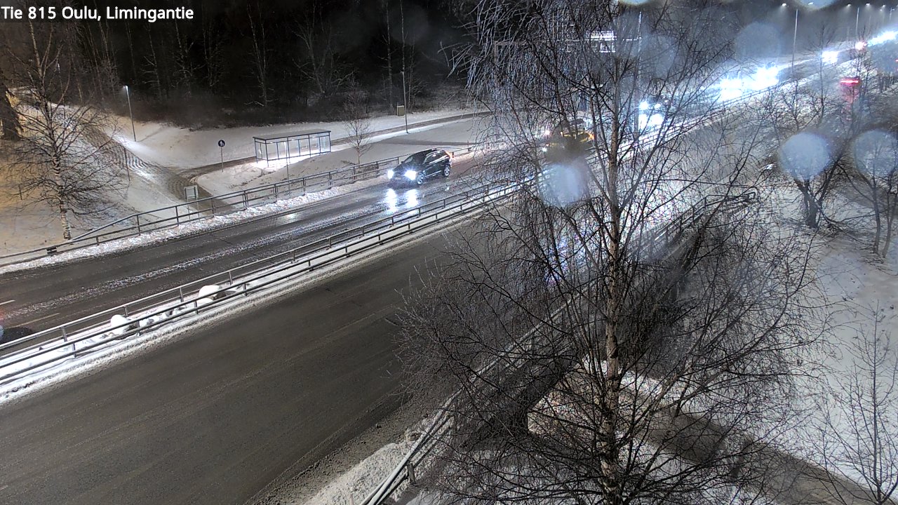 Weather Camera Image Road 815 Oulu, Limingantie, Oulu, Pohjois-Pohjanmaa