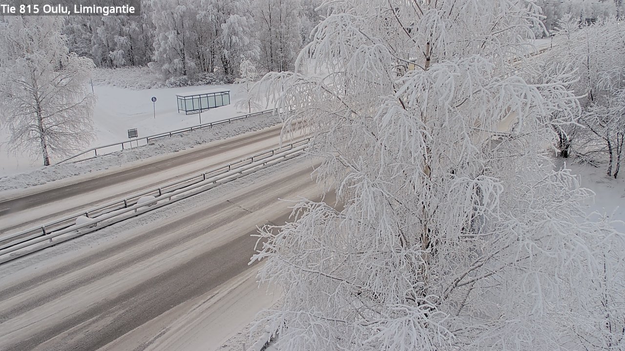 Weather Camera Image Road 815 Oulu, Limingantie, Oulu, Pohjois-Pohjanmaa
