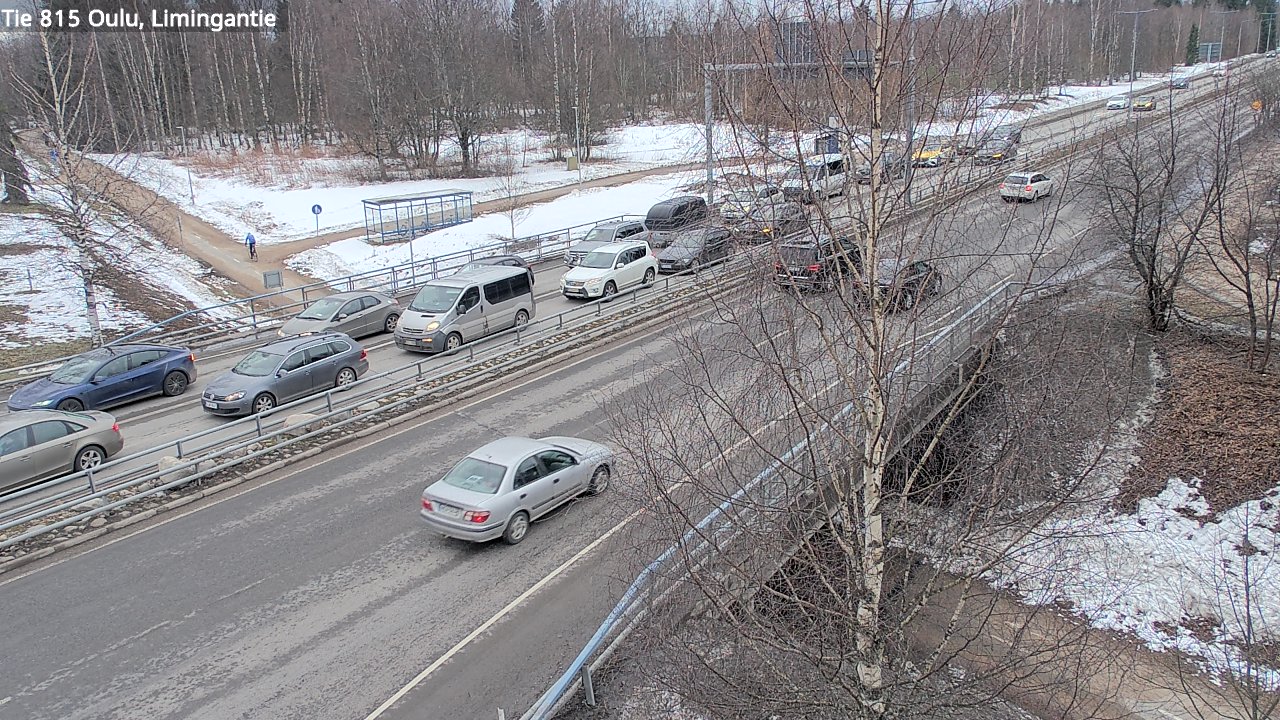 Weather Camera Image Road 815 Oulu, Limingantie, Oulu, Pohjois-Pohjanmaa