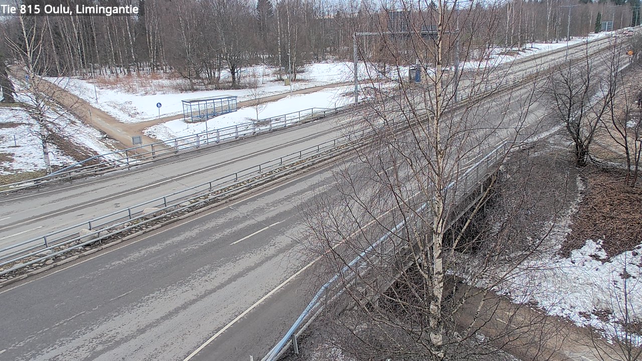 Weather Camera Image Road 815 Oulu, Limingantie, Oulu, Pohjois-Pohjanmaa