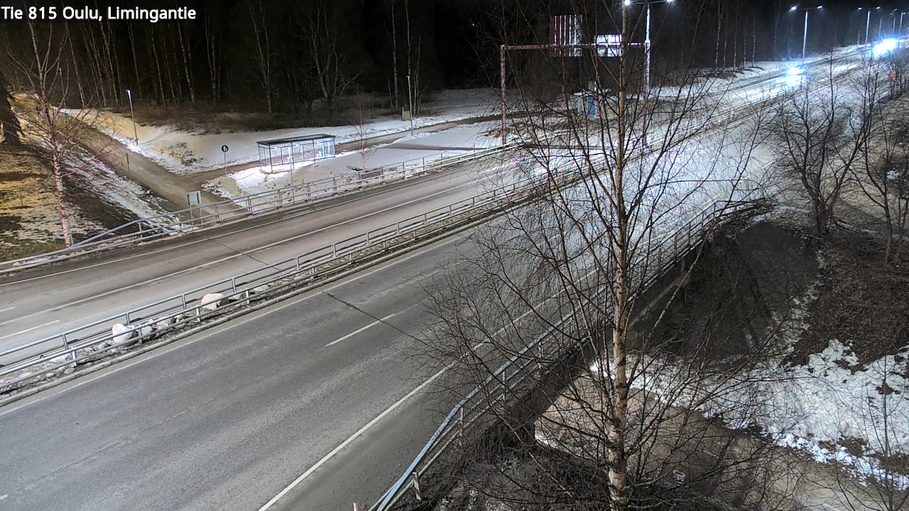 Weather Camera Image Road 815 Oulu, Limingantie, Oulu, Pohjois-Pohjanmaa