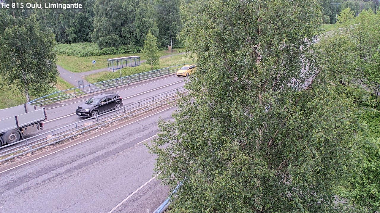 Weather Camera Image Väg 815 Oleåborg, Limingantie, Oulu, Pohjois-Pohjanmaa
